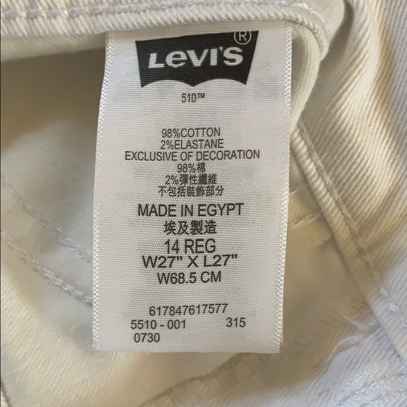 LEVI’S 510 SKINNY JEANS - Picture 3 of 6